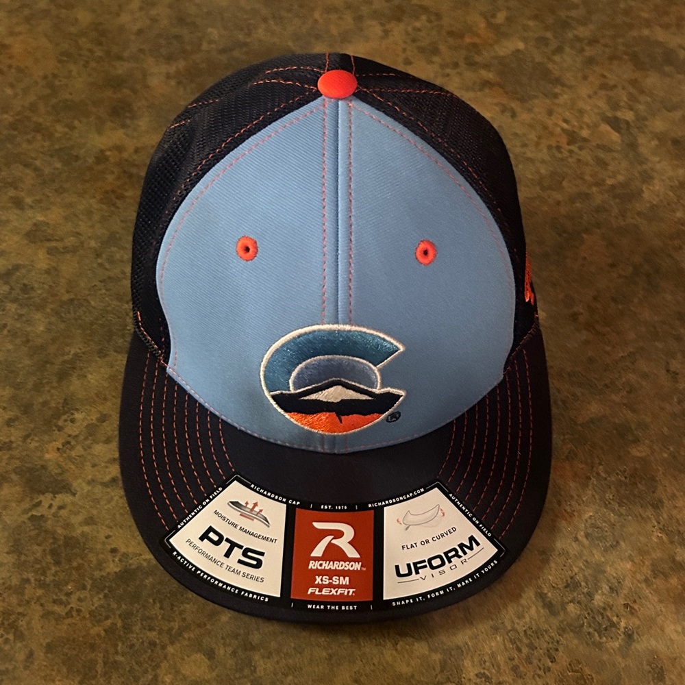Richardson Blue and Black Mountain Cap
